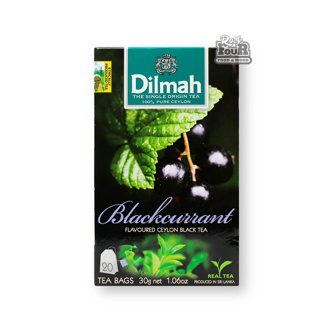 Սև թեյ «Dilmah» հաղարջի համով 20հատ